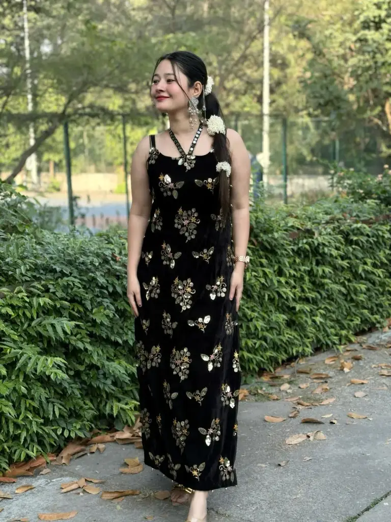 BLACK VELVET CO-ORD SET